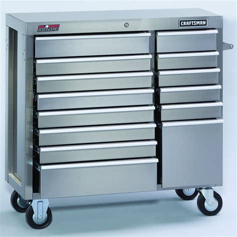 craftsman 33 in stainless steel tool box|craftsman 14 drawer tool chest.